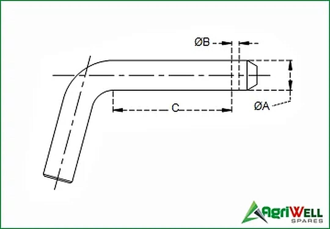 BENT HITCH PINS