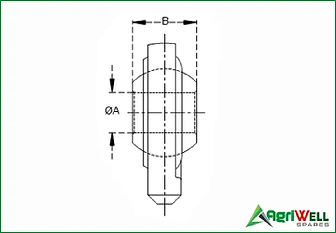 WELD ON ENDS-LOWER LINKS