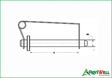 hitch pin safety lock