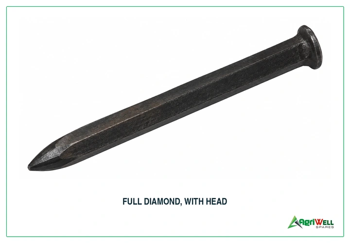 Harrow tooth - Full Diamond, With Head