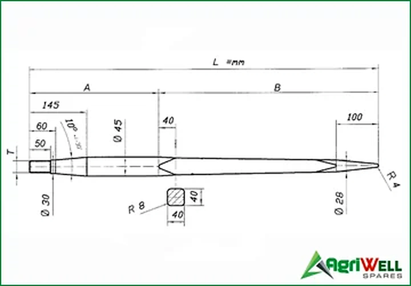TINES BUSHING / BALE SPEARS