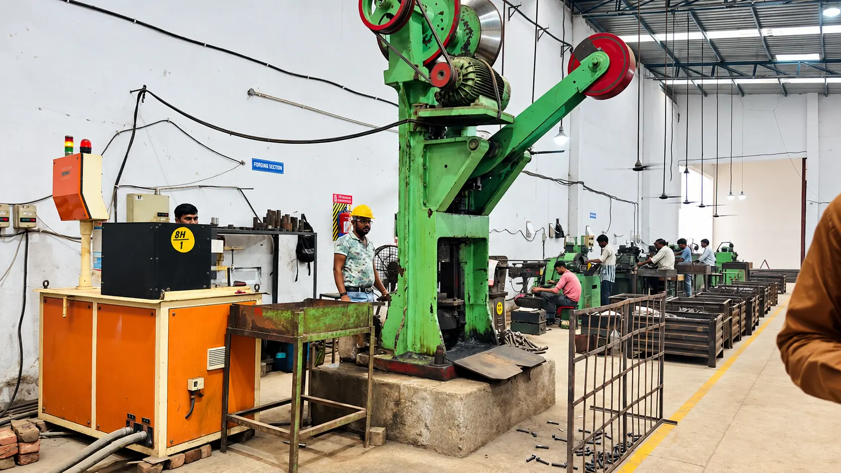 Forging section at AgriWell Spares