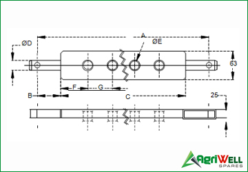 tractor draw bars